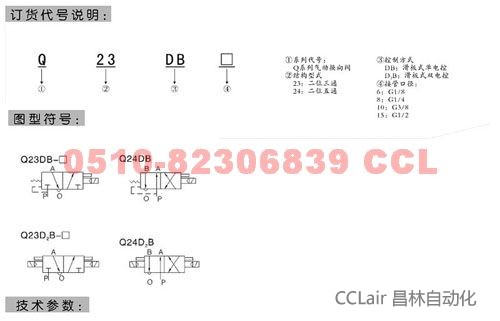Q23DB-10   Q23DB2-10    Q23DB-12    Q23DB2-12             滑板式电磁阀  
