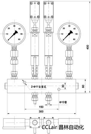 YKQ-105-SB   YKQ-205-SB  YKQ-320-SB YKQ-405-SB  终端式压力控制器   (10～40MPa)