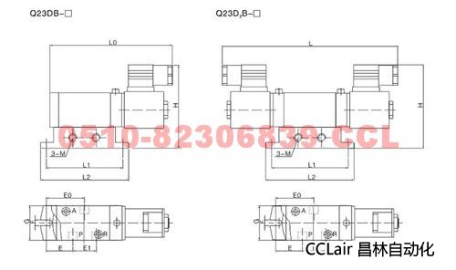 Q25D2B-L10     Q25DB-L15      Q25D2B-L15         滑板式电磁阀  