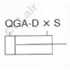 QGA-32,QGA-40,QGA-50,QGA-63,QGA-80,QGA-100,QGA-125,QGA-160,QGA-200,QGA-250,双作用普通气缸