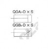 QGA2-40,QGA2-50,QGA2-63,QGA2-80,QGA2-100,QGA2-125,双作用双活塞杆气缸