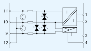 KN5046LB,变送器/电流源输入式电涌保护型隔离栅